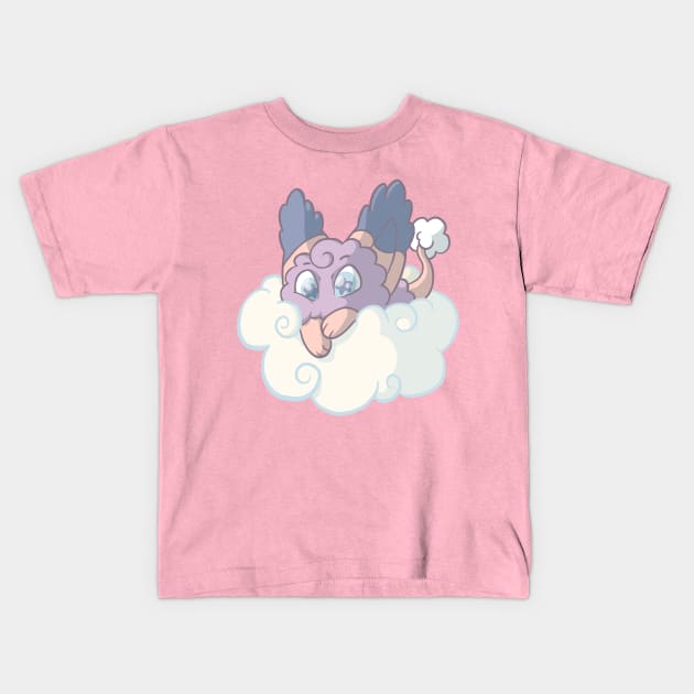 Cloud Nine Kids T-Shirt by DustbunnyStudios